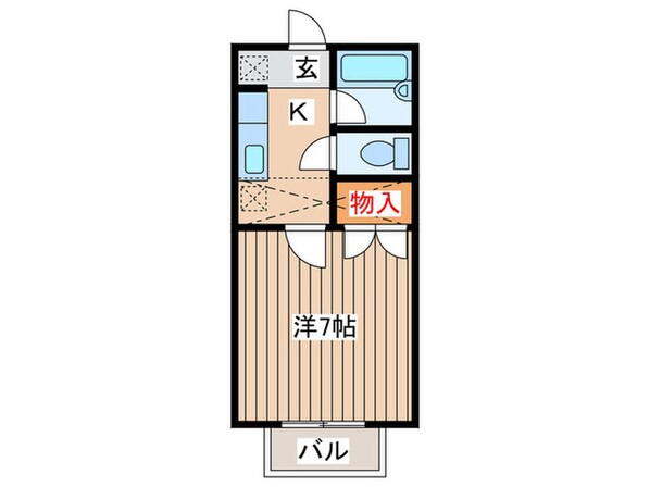 ロフティアイランドＡの物件間取画像